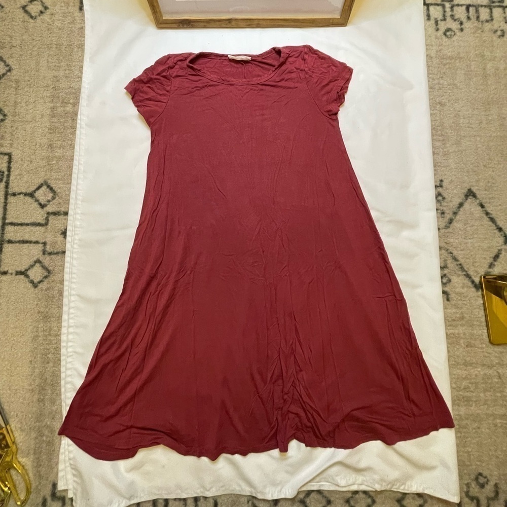 Forever Rose size medium blush pink mini dress